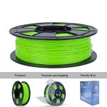 ZIRO 1.75mm TPU Filament - Flexible Green Spool