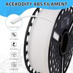 AceAddity 1.75mm ABS Filament - Heat Resistant, 1 kg