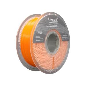 Likesilk 1.75mm ABS Orange 3D Printer Filament
