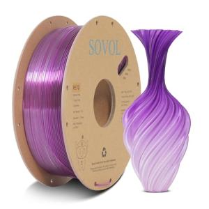 Sovol 1.75mm Gradient Multicolor PETG Filament 1kg