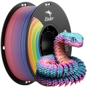 Rainbow PLA+ Filament 1.75mm for 3D Printing