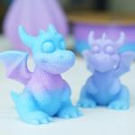 Gradient Blue Purple PETG Filament 1.75mm 1kg