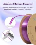 Sovol 1.75mm Gradient Multicolor PETG Filament 1kg