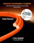 TECBEARS 4KG High-Speed PETG Filament Bundle