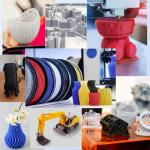 Clear Blue PETG Filament 1.75mm for 3D Printing