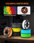 TECBEARS 4KG High-Speed PETG Filament Bundle