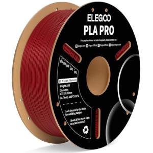 ELEGOO 1.75mm Burgundy Red PLA PRO Filament 1KG