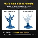 Flashforge Metallic Blue PETG Filament 1.75mm 1kg