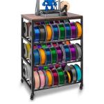 4-Tier 3D Printer Stand with Filament Storage
