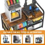 Heavy Duty 3D Printer Stand with Storage