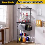 Yoimori 5-Tier 3D Printer Stand with Storage