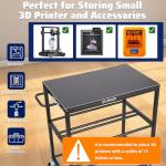 EnigmaSoul 3D Printer Stand with Filament Storage