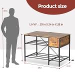 Heavy Duty 3D Printer Stand with Filament Storage