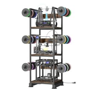 MILEFA 3D Printer Rack with Filament Storage
