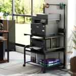 Homieasy Rolling 3D Printer Stand with Storage