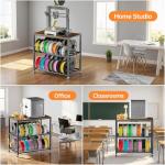 Rolling Filament Storage Rack for 3D Printers