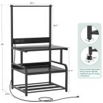 Homieasy Rolling 3D Printer Stand with Storage