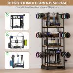 MILEFA 3D Printer Rack with Filament Storage