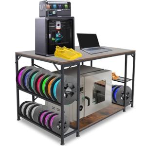 Kerty 3D Printer Stand with Filament Storage