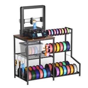 EnigmaSoul 3D Printer Stand with Filament Storage
