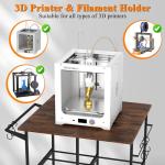 3D Printer Stand with Filament Storage and Wheels