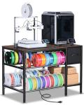 3D Printer Stand with Filament Storage Drawer