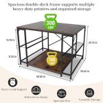Kerty 3D Printer Stand with Filament Storage