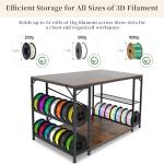 Kerty 3D Printer Stand with Filament Storage