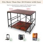 Kerty 3D Printer Stand with Filament Storage