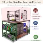 Kerty 3D Printer Stand with Filament Storage