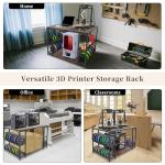 Kerty 3D Printer Stand with Filament Storage