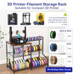 EnigmaSoul 3D Printer Stand with Filament Storage