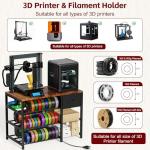 GUULIBERA 3D Printer Stand with Filament Rack
