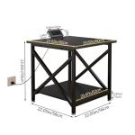 METYERRY Rolling 3D Printer Stand with Storage Shelf