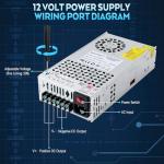 BOSYTRO 12V 480W Power Supply for 3D Printers