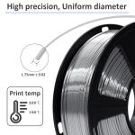 GIANTARM Silk PLA 3D Printer Filament - Metallic Silver