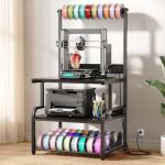 Homieasy Rolling 3D Printer Stand with Storage