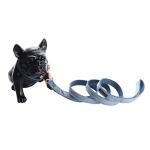 Soft Velvet Dog Collar and Leash Set