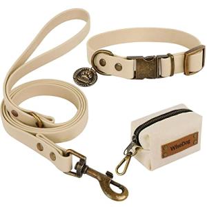 Wisedog Adjustable Collar and Leash Set with Poop Bag