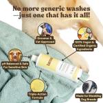 Groomi 3-in-1 Organic Dog Shampoo & Conditioner