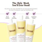 Groomi 3-in-1 Organic Dog Shampoo & Conditioner