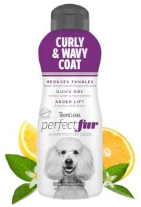 TropiClean Perfect Fur Shampoo for Curly Dogs
