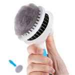 Self-Cleaning Cat Slicker Brush for Shedding