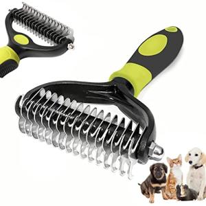 Double-Sided Grooming Brush for Dogs and Cats
