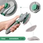Self-Cleaning Grooming Brush for Dogs and Cats