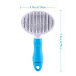 Self-Cleaning Cat Slicker Brush for Shedding