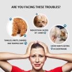 Self-Cleaning Grooming Brush for Dogs and Cats