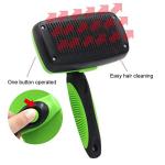 Self-Cleaning Slicker Brush for Dogs and Cats