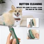 Self-Cleaning Grooming Brush for Dogs and Cats