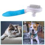 Self-Cleaning Cat Slicker Brush for Shedding